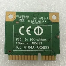 SSEA ссеа для Atheros AR5B93 802.11b/g/n Half MINI PCI-E беспроводная WiFi карта 300 Mpbs протестирована хорошо