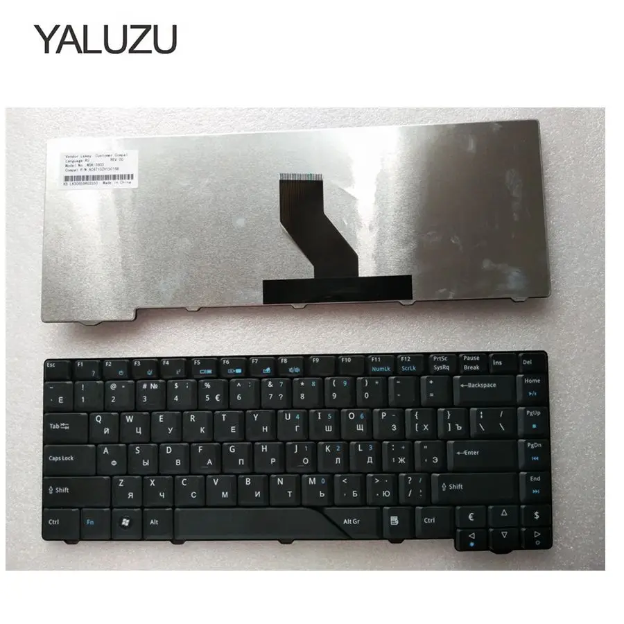  YALUZU Russian  For Acer Aspire 5730 4937 4710Z 4712 4712G 4430 5530 MS2219 4310 4320 4315 Z03 4735