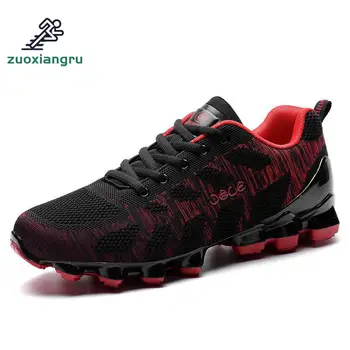 

Zuoxiangru Men's Running Shoes Women Sports Sneakers Light Walking Shoes Breathable Mesh Vamp Anti-skid Outdoor Sports Sneakers