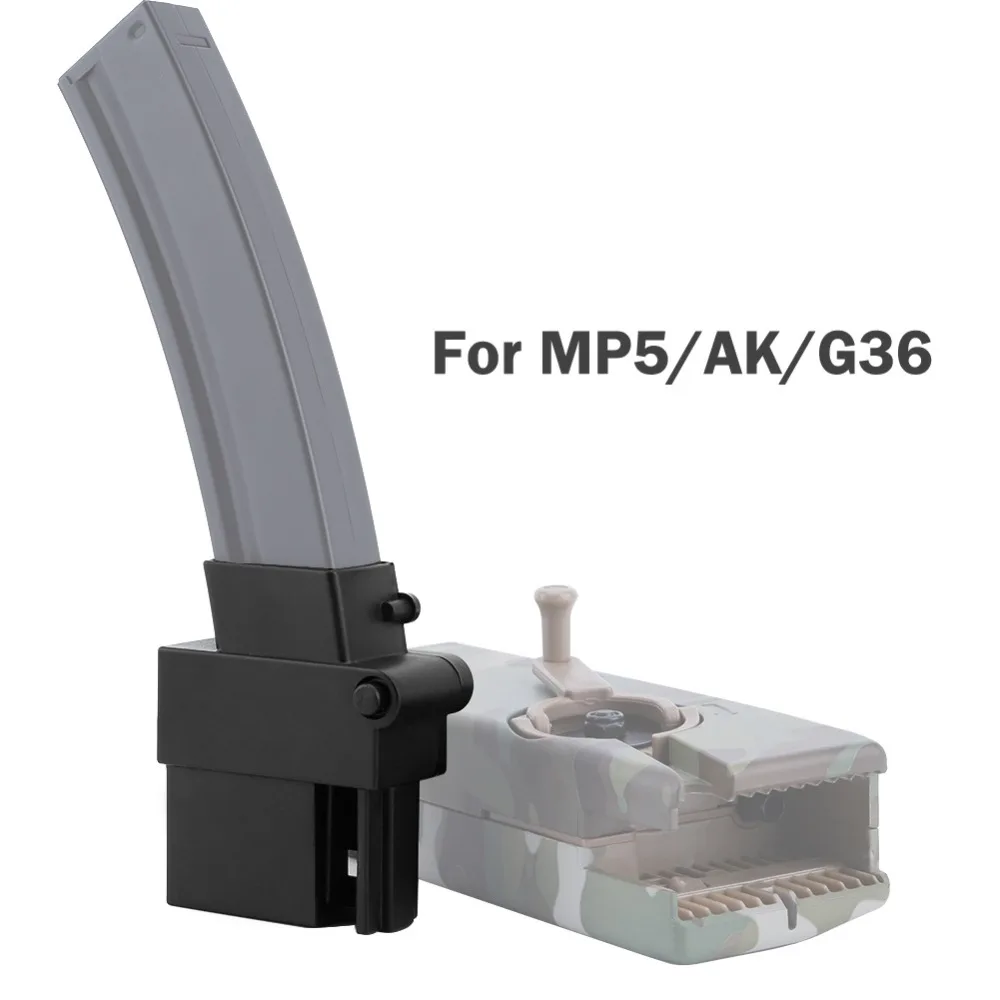  Tactical Military Airsoft AK G36 MP5 BB Loader Converter Paintball Accessories Adapt with M4 BB Spe
