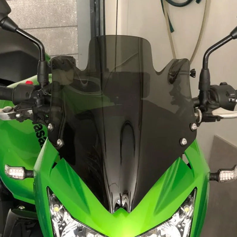 Мотоцикл ветер Deflectore высокое качественное лобовое стекло для Kawasaki Z750 Z 750 07-08-09-10-11-12 ветрового стекла дым с поддержкой frame