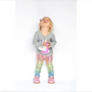 Sequin Girls Toddler Leggings