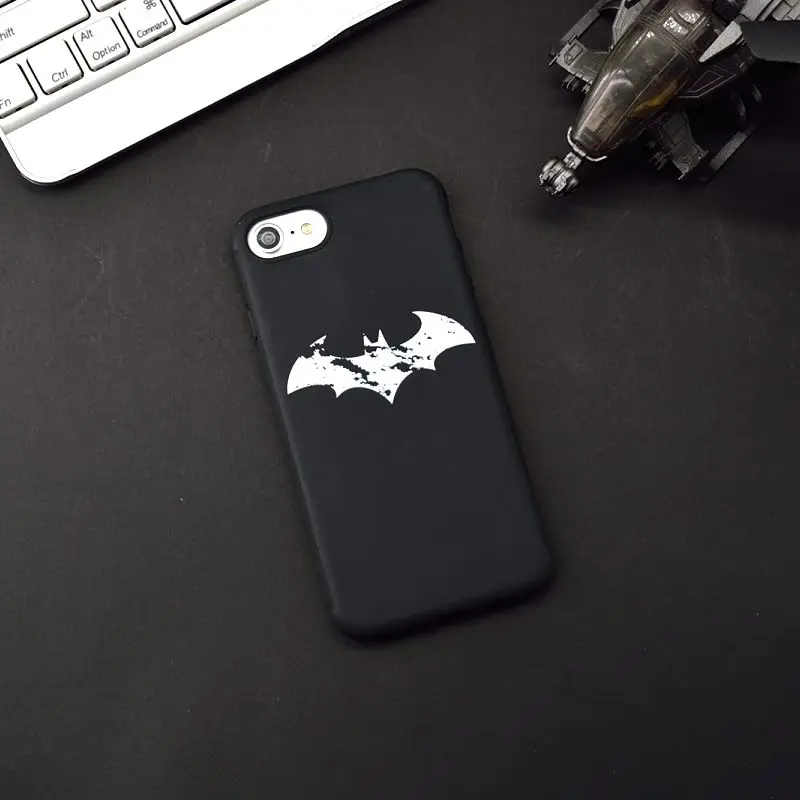Популярный американский чехол Marvel Бэтмен клоун Fundas для iPhone X XR XS MAX 7 8 6 S Plus, Мягкий Роскошный брендовый чехол для телефона Coque