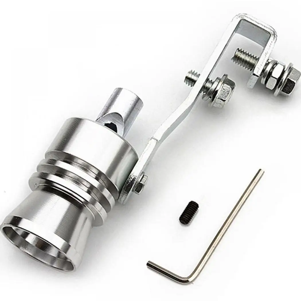 

Universal Car Size M Turbo Sound Whistle Muffler Exhaust Pipe Auto Blow-off Valve Simulator for All Cars Quality Mufflers