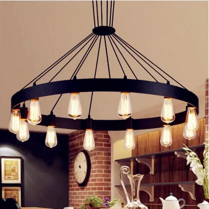 American Country Edison Loft Industrial Lamp Retro Vintage Pendant LightsFixtures Hanglamp Luminaire Lampara Colgante Lampen