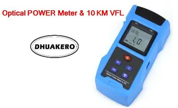 

free shipping AB23K all in one FTTH Fiber Optical Power Meter -70 + 10dBm 10km Visual fault locator