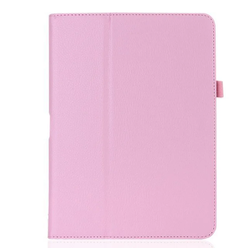Чехлы с откидной Чехол-подставка для Samsung Galaxy Tab 4 10,1 чехол для планшета карман SM T530 T531 искусственная кожа Чехол с функцией автоматического сна - Цвет: Pink