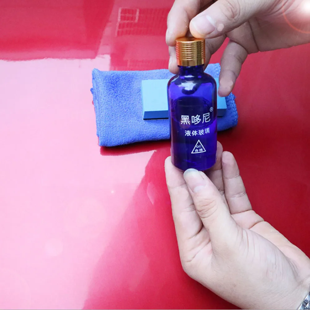 Лидер продаж 30 мл 9 H автомобиля супер гидрофобные Стекло покрытие автомобиля жидкий керамический пальто Auto Краски уход против коррозии самые низкие цены