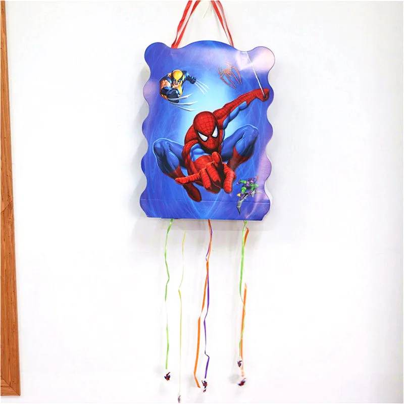 

Lot Spiderman Pinata Children's Day Game Decoration Folding Pinata Funny Birthday Party Supplies Pinata Party Celebration 1Pcs