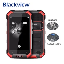 Blackview BV6000 мобильного телефона MT6755 Octa core 3 ГБ Оперативная память 32 ГБ Встроенная память Android 6.0 смартфон 4.7 дюйма HD Экран Водонепроницаемый 4 г телефона