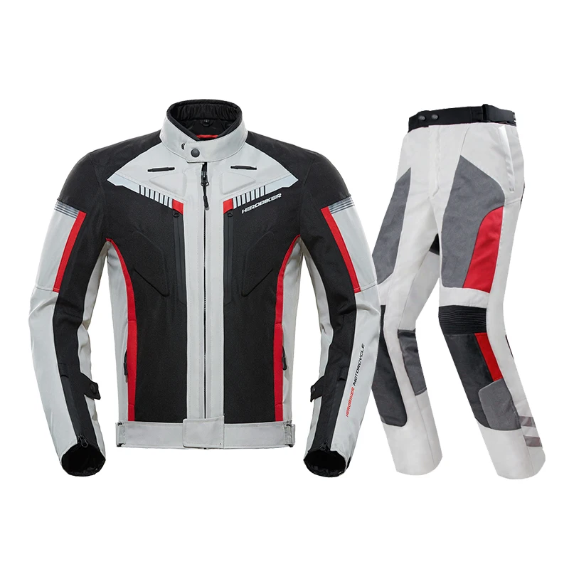 Летняя мотоциклетная куртка Herobiker + мотоциклетные брюки мотоциклетный гоночный