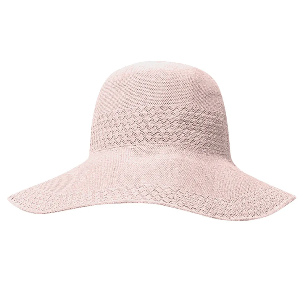 Женская кепка в рыбацком стиле, модная Праздничная Кепка ручной работы, кепка для отдыха, Кепка От Солнца, удобная, для улицы, солнцезащитная, шапочки, защищают от солнца, шапки#15 - Цвет: Розовый