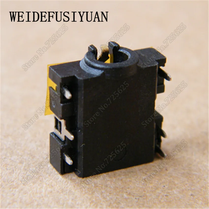 x10PCS 3 5 mm Laptop Audio Jack for Lenovo B480 V480C B490 M490 M495 M490S Audio connector Headphone jack