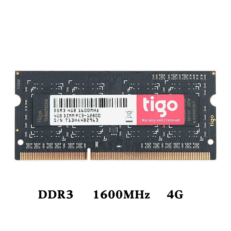 

DIMM 4G 8G DDR3 1600MHz RAM PC3-12800 Memoria 204pin Laptop Components RAMs Voltage 1.35V single memoria ram ddr 3 For Laptop