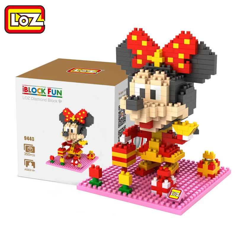 minnie mouse building blocks
