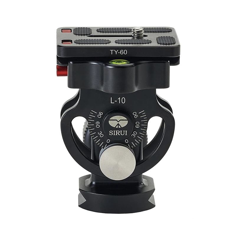 SIRUI L 10 Professional Aluminum Tripod Head 360 Degree Time Lapse Head