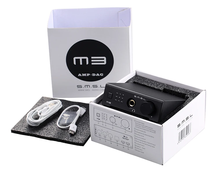 SMSL M3 USB AMP Многофункциональный оптический коаксиальный ЦАП усилитель для наушников Портативный USB питание аудио декодер портативный ЦАП конвертер