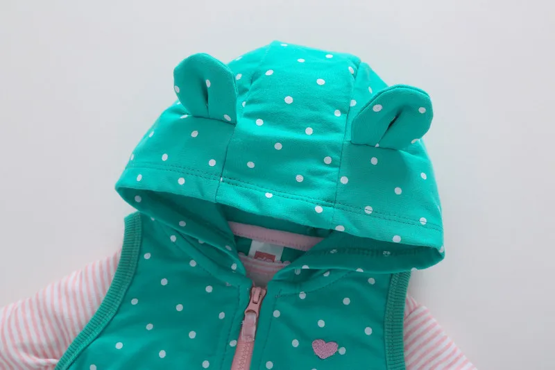 Г., весенний комплект одежды для малышей из 3 предметов, детская куртка с капюшоном боди с длинными рукавами и штаны, комплект одежды для малышей жилет