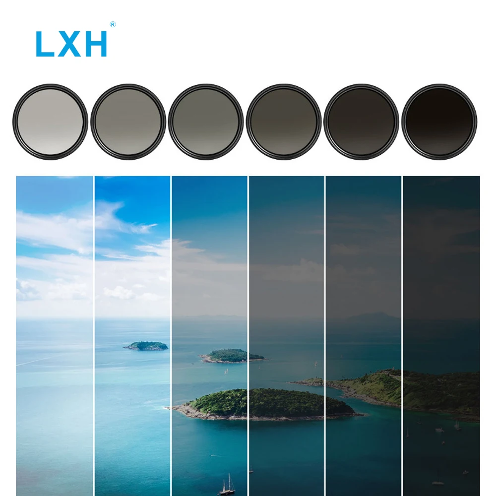 Lxh 95mm Nd2 To Nd400 Slim Fader Variable Neutral Density Lens Filter Nd2 400 Adjustable Nd Filter For Canon Nikon Sony Camera Camera Filters Aliexpress