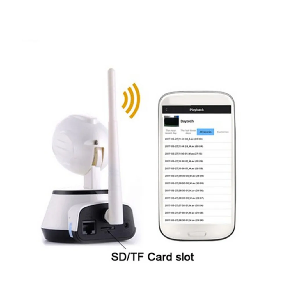 

HD Wireless Wifi Camera 720P Home Security Surveillance Camera Infrared Night Vision CCTV Indoor Camera Wi-Fi Baby Monitor