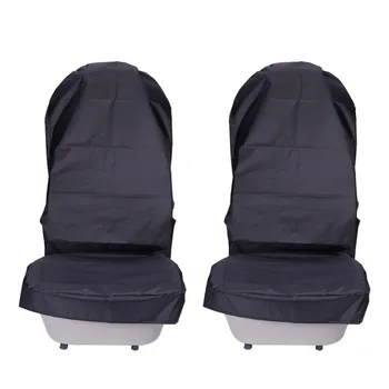 

Waterproof Car Seat Covers Oxford Cloth Automobile Front Seat Cover Protector Pads 2 Pieces Durable Car Interior Accessories