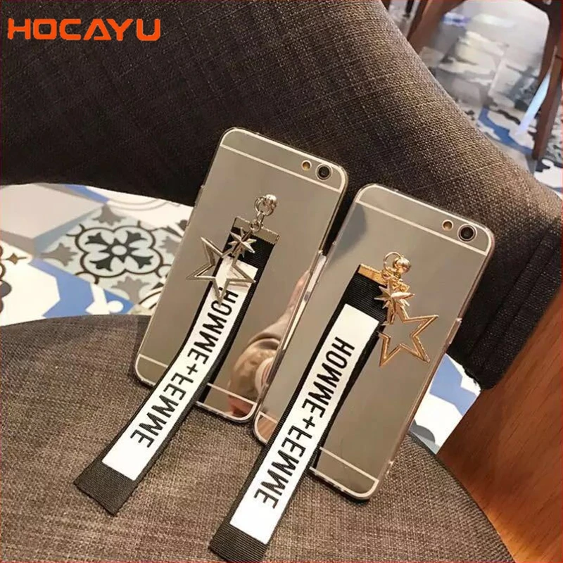 HOCAYU Electroplating Mirror Handphone Accessories Case for Iphone X
