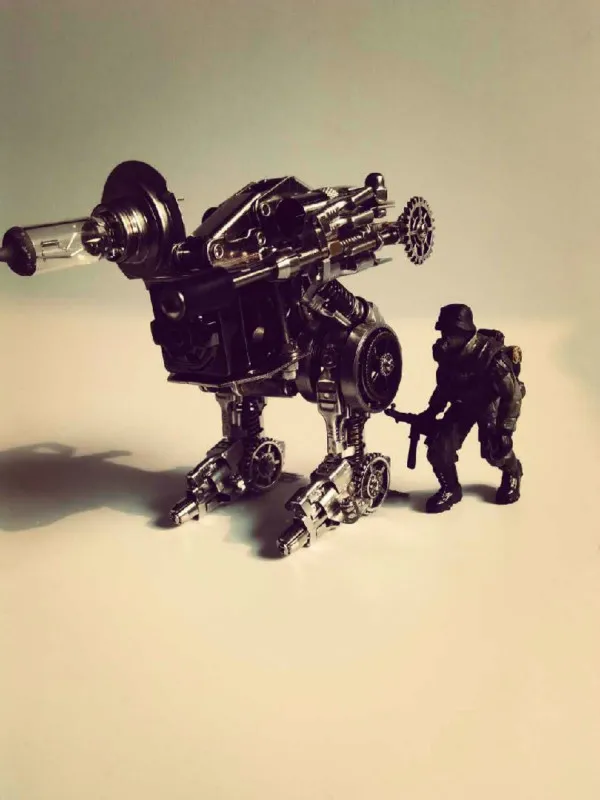 Стимпанк Механический враг Kamen Rider модельная модель комплект металлические наборы робототехники DIY игрушки хобби Инструменты с камерой