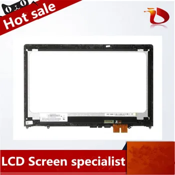 

with Bezel FHD LED LCD Touch screen Digitizer Display Assembly for Lenovo Flex 4 15 Flex 4-1580 80VE Flex 4-1570 80SB 1920*1080