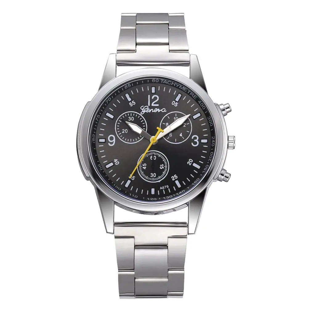 

Trendy Design Fashion Men Woman Multifunctional Stainless Steel Watch Business Quartz Wrist Watch XR2961