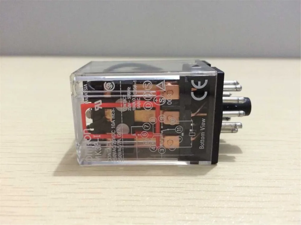 

1pc Relay MK3P-I 11 Pin 10A 250VAC 12VDC 24VDC 110VAC 220VAC