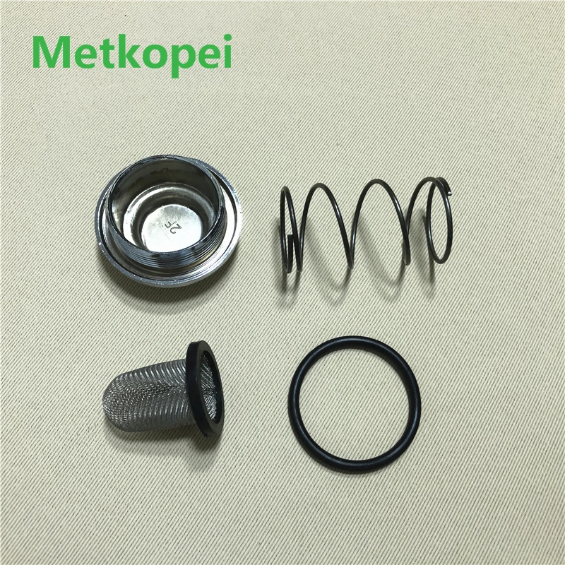 CG125 oil filter cup with spring (3)