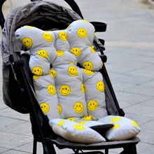 Cotton Baby Stroller Cushion Seat Cover Mat Breathable Soft Car Pad Pushchair Urine Pad Liner Cartoon Star Mattress Baby Cart baby stroller stroller accessorie stroller cushion cotton pad for baby prams car seat liner pad pushchair mattress padding d4