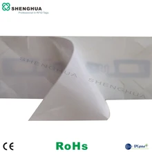 50 unids/lote sistema de aparcamiento UHF alienígena H3 RFID parabrisas etiqueta engomada etiqueta Anti-lágrima vehículo Winddow etiqueta para acceso Contorl