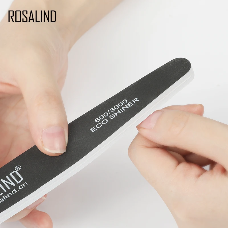 Розалинд пилка маникюрная пилка арт брусок для шлифовки 1 шт наждачная бумага для педикюра ногтей пилочка-Полировка ногтей, маникюр, инструмент для маникюра