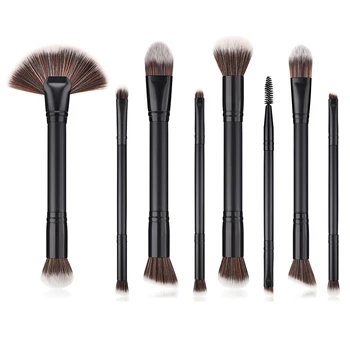 

Creative 8pcs/set Makeup Brushes Professional Double Head Powder Foundation Eyeshadow Eyeliner Makeup Brush Cosmetic Beauty Tool