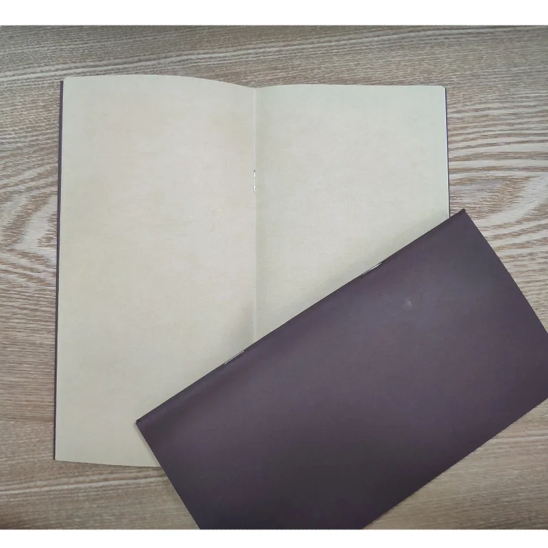 Кожаный Блокнот ручной работы, Сменные вставки для блокнота, внутренний основной блокнот, ежедневники, журнал-Дневник для путешествий - Цвет: Kraft