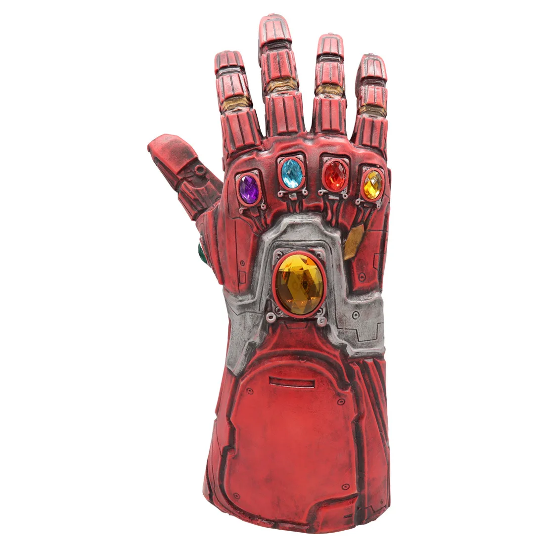 

Avengers 4 Endgame Thanos Iron Man Hulk Infinity Gauntlet Cosplay Gloves Accessory Props Glowing Iron Man Infinity Gauntlet
