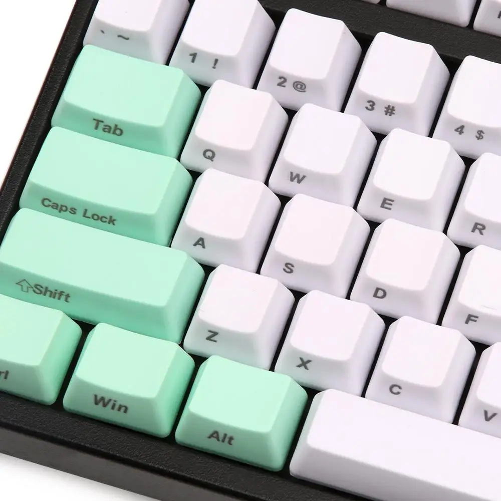 Beste Side gedrukt keycaps dikke pbt wasd met keycap puller esc rood voor wried mechanische gaming toetsenbord