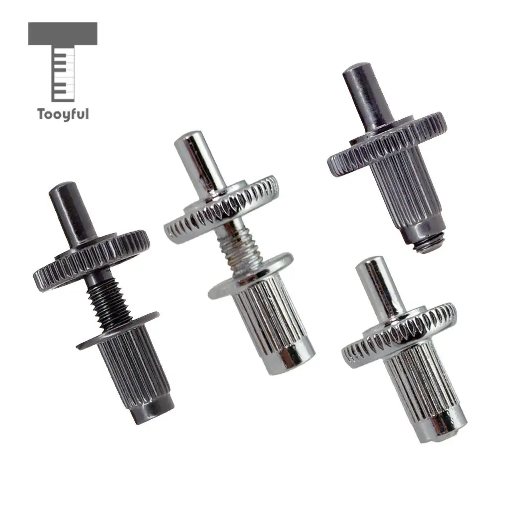 

Tooyful 2 Pieces Iron Guitar Bridge Studs Anchors Locking Posts for LP Electric Guitar Bridge Parts