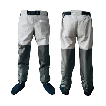 Fly Fishing Hunting Waders Waist Pants Waterproof Suit for Winter Fishing Wader Clothes with Soft Foot Socks FY1