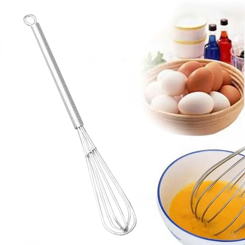 

Mini Salon Hairdressing Tool Wisks for Cooking Stainless Whisk Mixer Handheld Mixer Mini Size Egg Beater