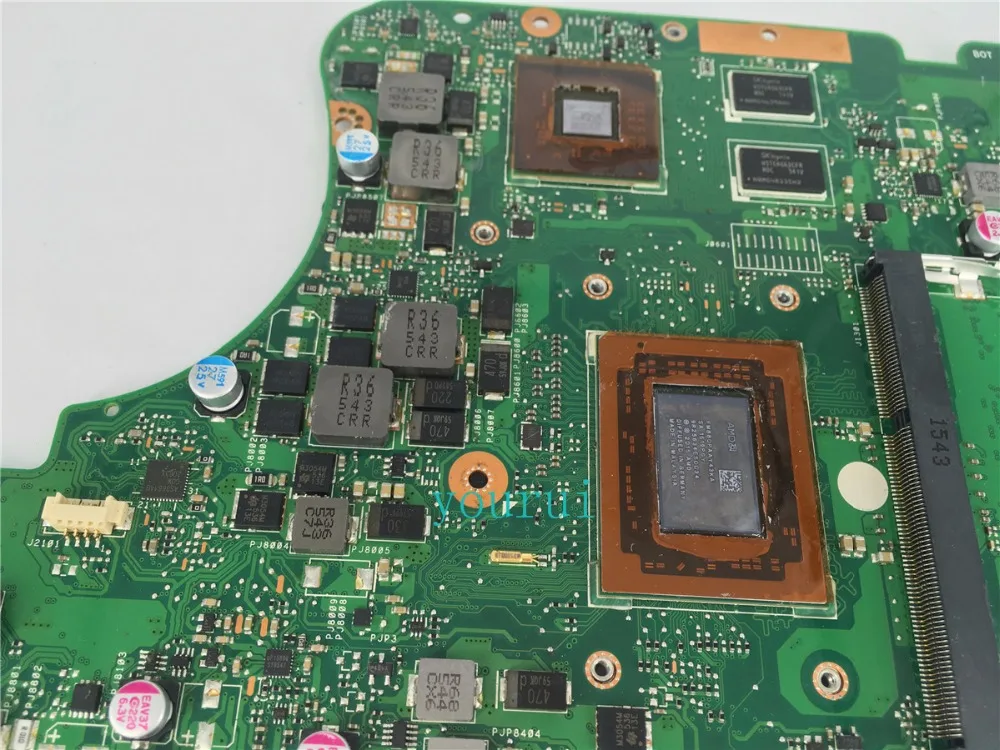  yourui A4-7210CPU 4GB RAM mainboard REV 2.0 For ASUS X555D A555D X555DG X555YI laptop motherboard 9