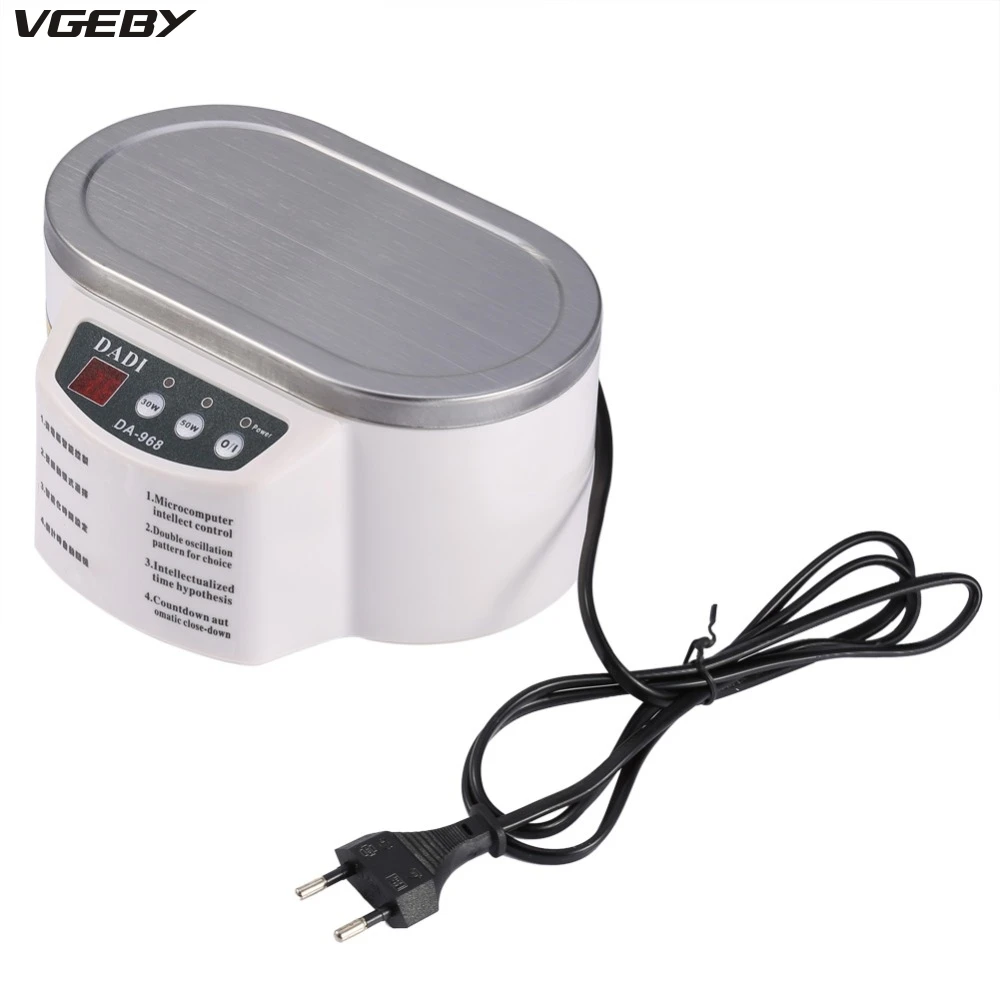220V 600 ml Ultrasonic Cleaner Jewelry Glasses Circuit Board Cleaning