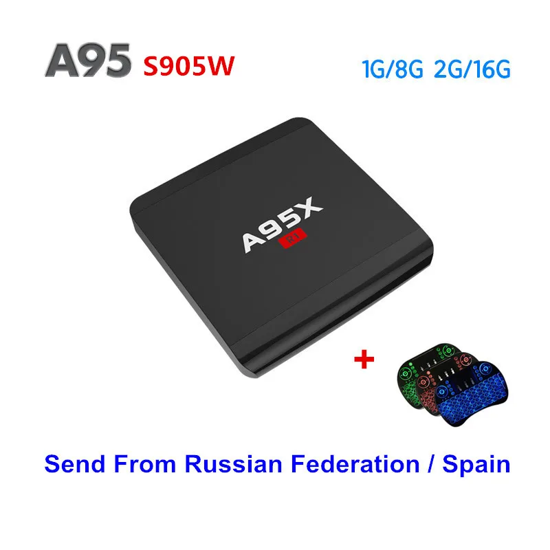 A95X R1 Smart TV Box Android 6.0 Amlogic S905W Quad-core 1GB8GB/2GB16GB Set-top Box 4K WiFi VP9 H.265 HD Media Player PK X96 A95X R1 Smart TV Box Android 6.0 Amlogic S905W Quad-core 1GB8GB/2GB16GB Set-top Box 4K WiFi VP9 H.265 HD Media Player PK X96