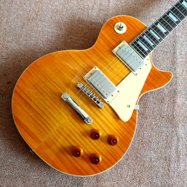 

Manufacturers make the best electric guitar Lp can solve difficult circumstances, custom EMS free shipping
