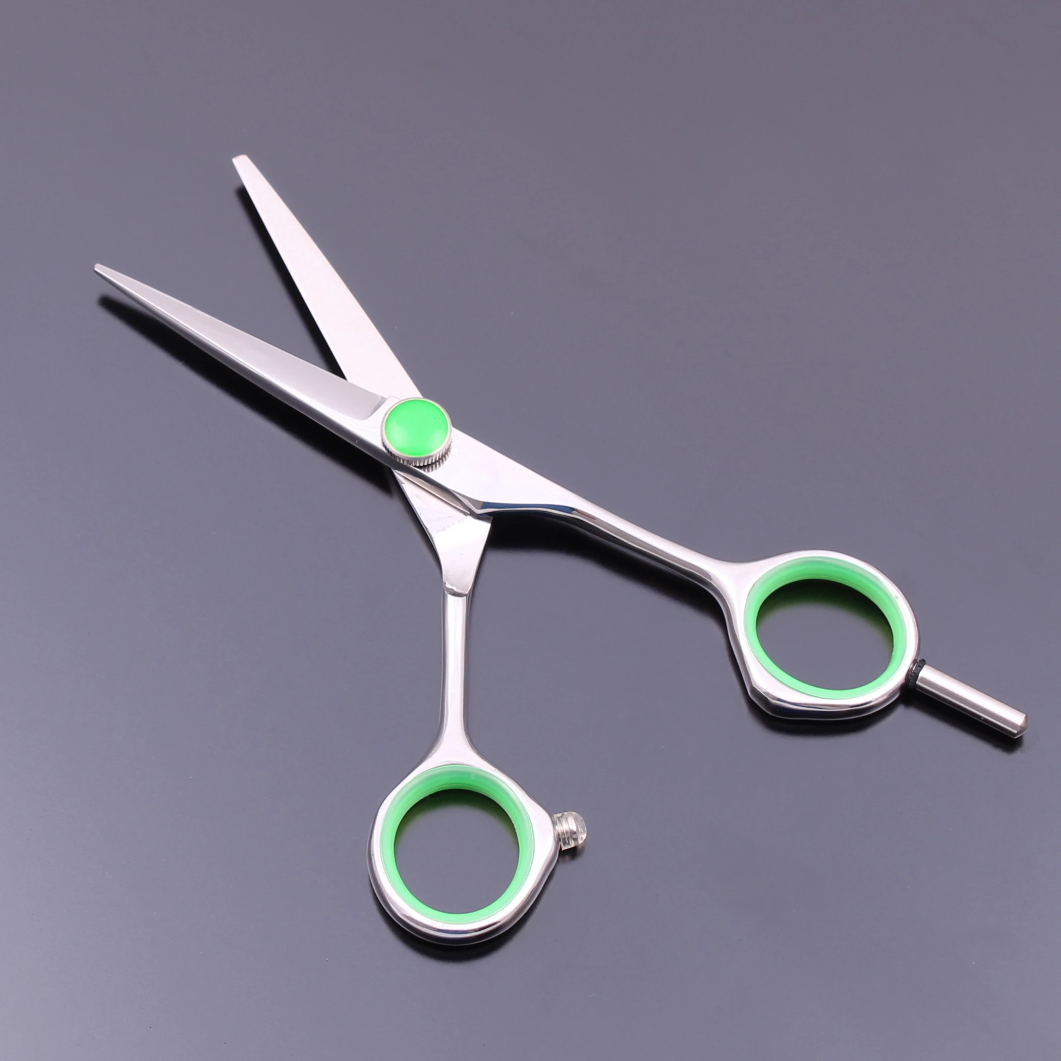 5'' 440C Customized Logo Hairdressing Scissors Cutting Shears Regular Scissors Professional Hair Scissors DIY Dropshipping C1121