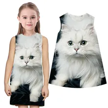 Детская одежда для девочек ясельного возраста; красивые вечерние пляжные платья с принтом для девочек; летнее Новое Детское платье