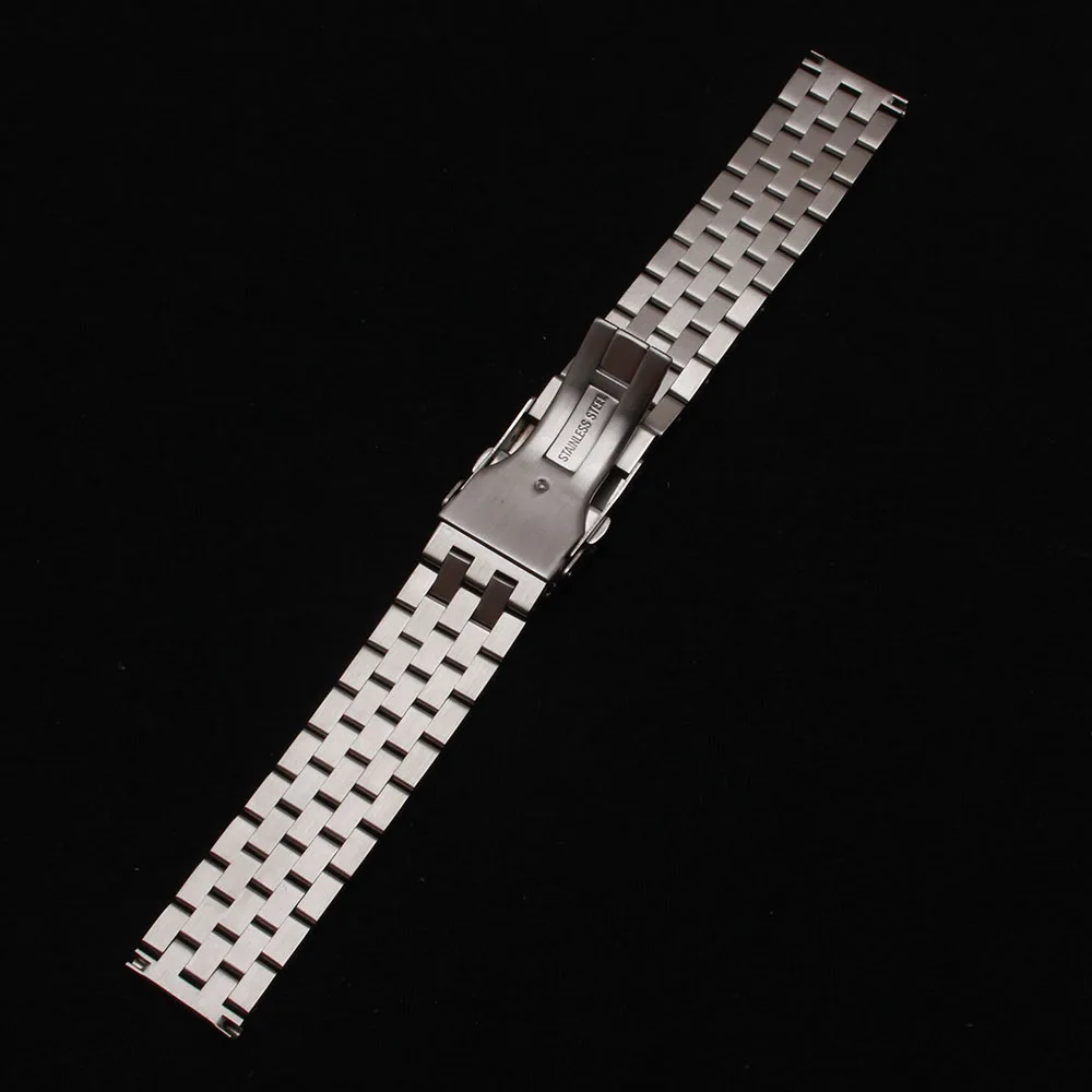 18 мм 20 мм 22 мм 24 мм 26 мм серебро ремешок браслет на высокое качество металла, нержавеющей стали наручные часы Группа для мужчин и женщин часов