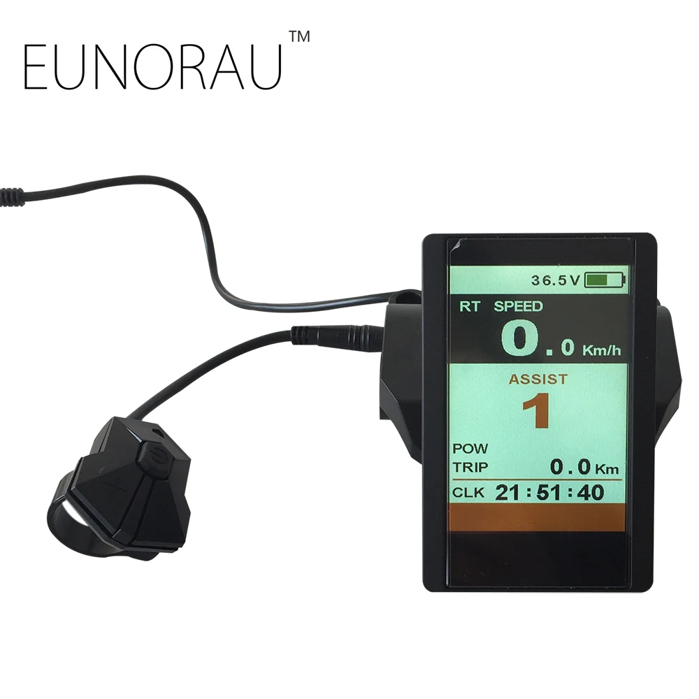 Sale 36V 500W Front/Rear Wheel Drive E-bike Conversion Kits LCD Display Control Systems For Electric bike Kits 1