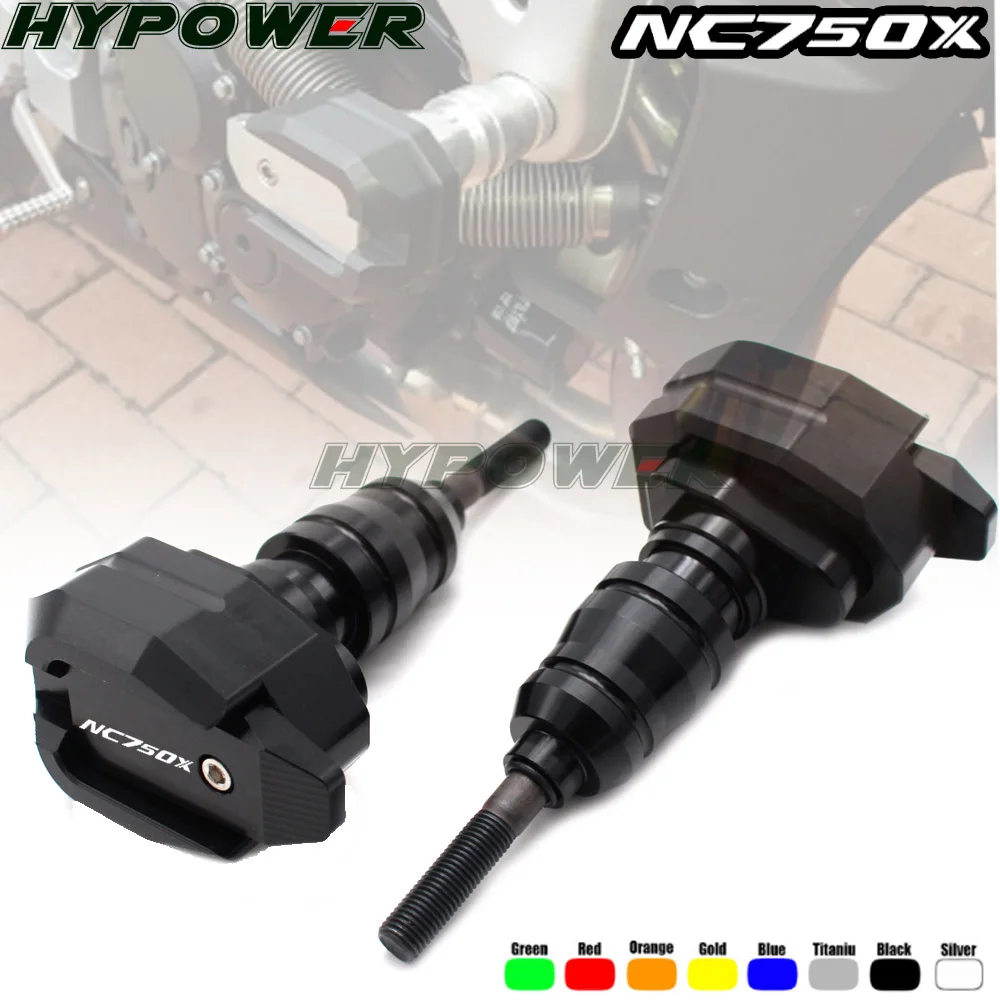 

Aluminum CNC For HONDA NC 750X NC750X 2014-2018 Extended Frame Sliders Crash Protectors Motorcycle Fairing Guard cover